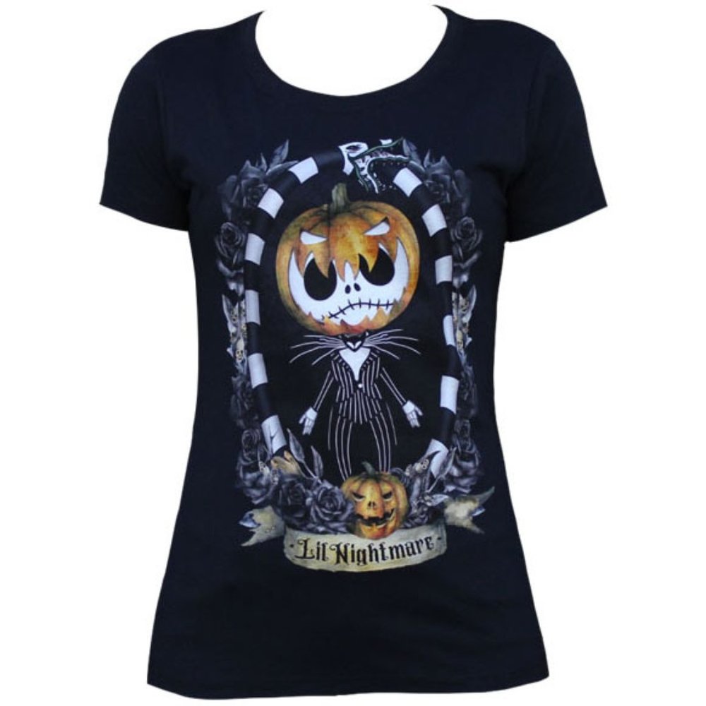 Lil Nightmare Black Custom Art Tee S-M-L-XL NWT